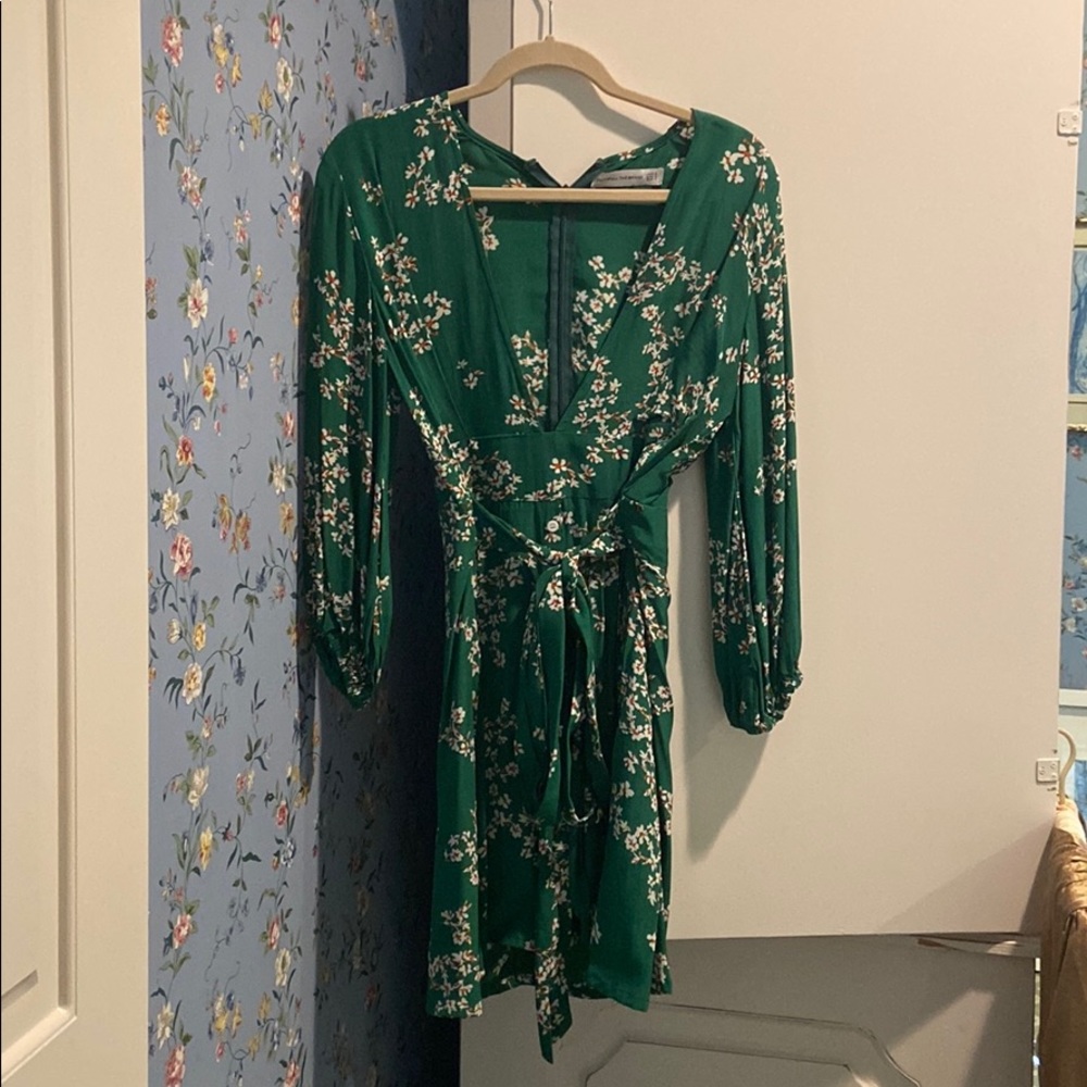 Faithful the brand green floral dress